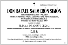 Rafael Salmerón Simón